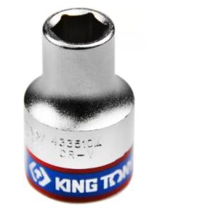 SOQUETE SEXTAVADO CURTO DE 1/2 POL. - 10MM KING TONY